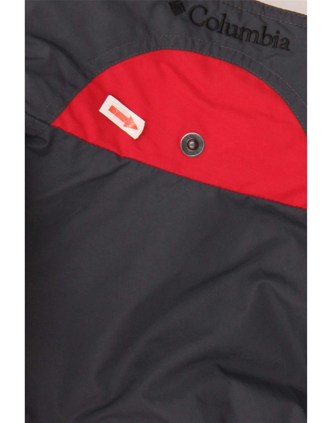 Columbia Regnjakke til kvinder UK 16 Large Navy Blue Colourblock Polyester