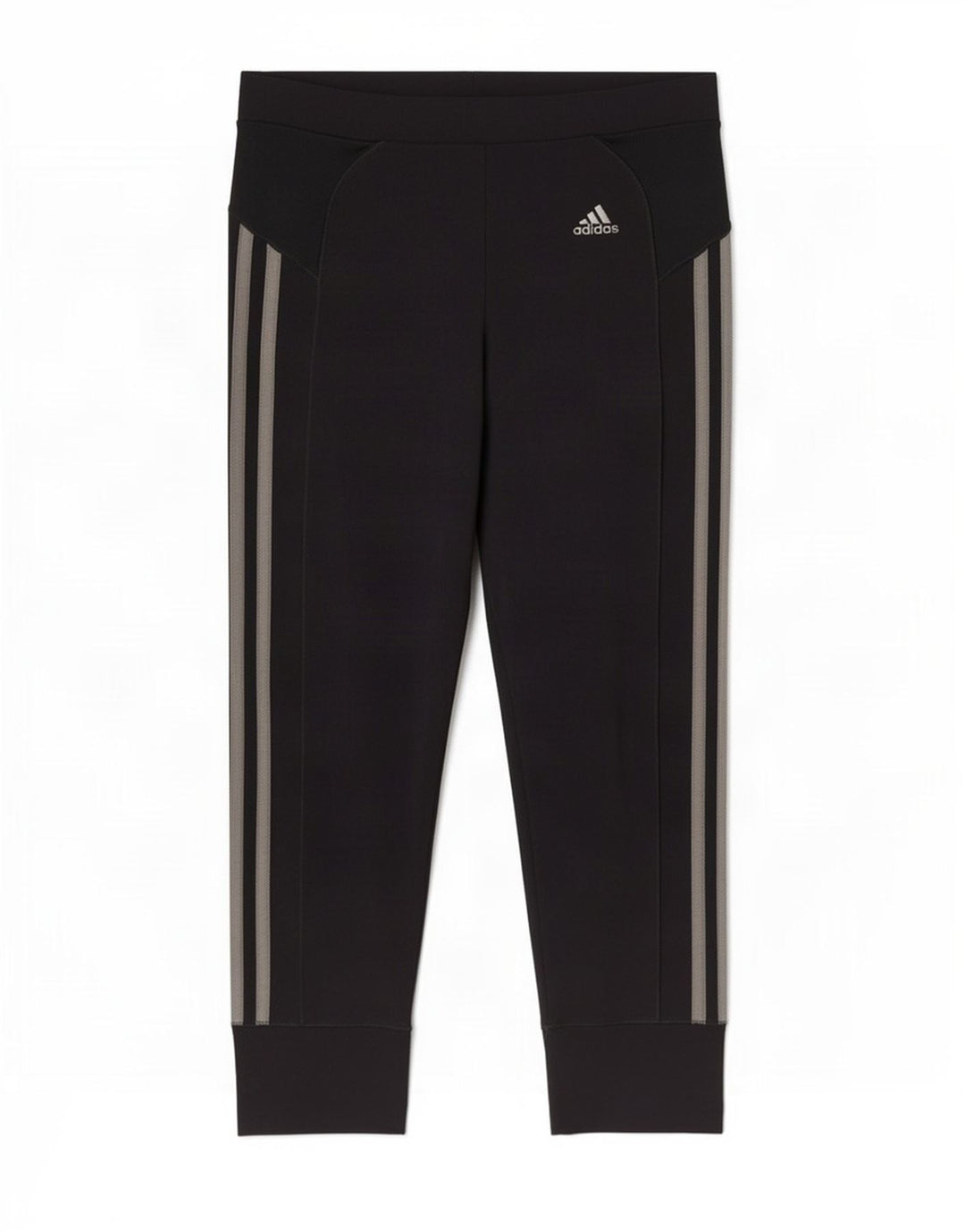 Adidas Dame Capri Leggings UK 8 Small Black Polyester