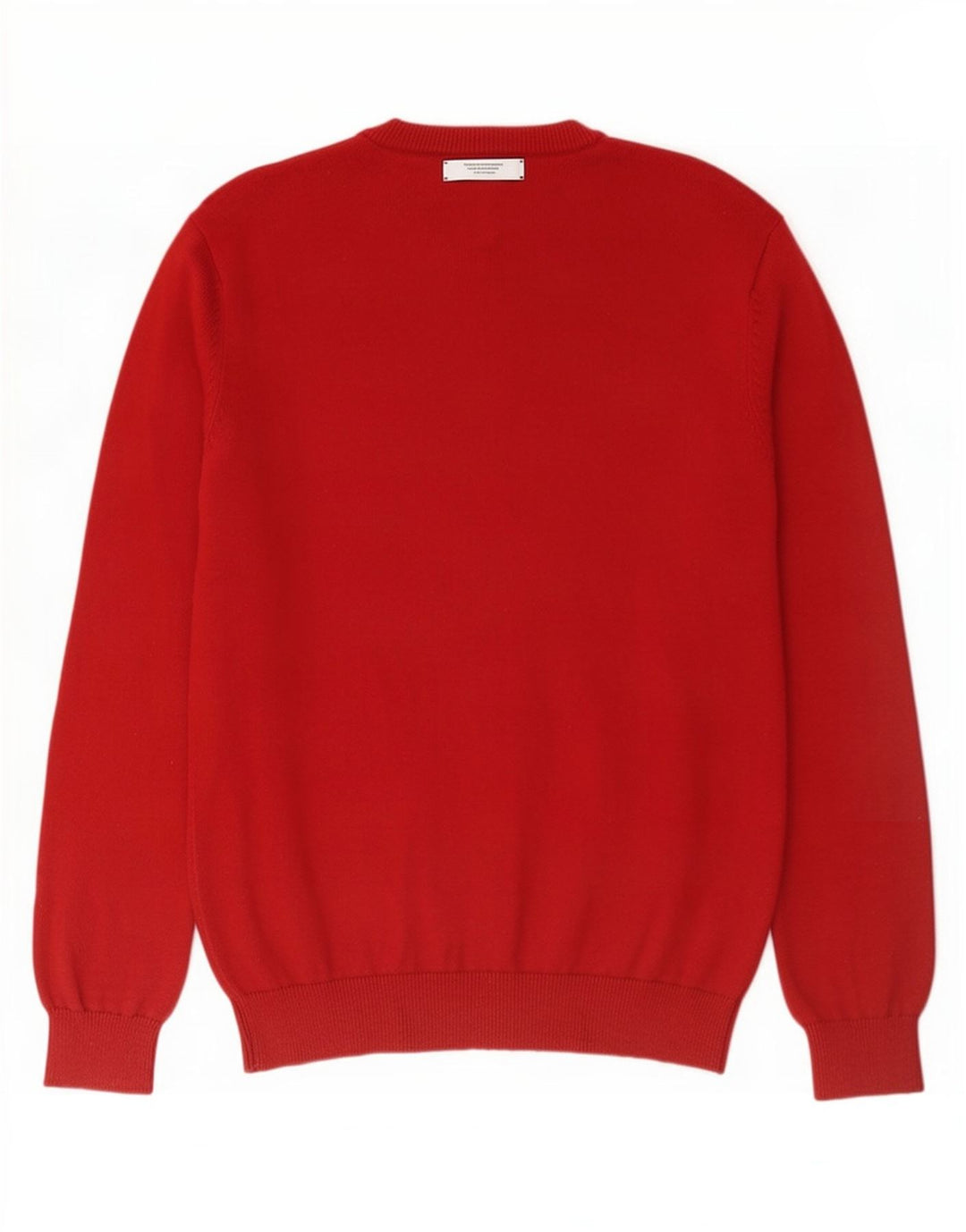 J. Crew Herre V-hals sweater Medium rød bomuld