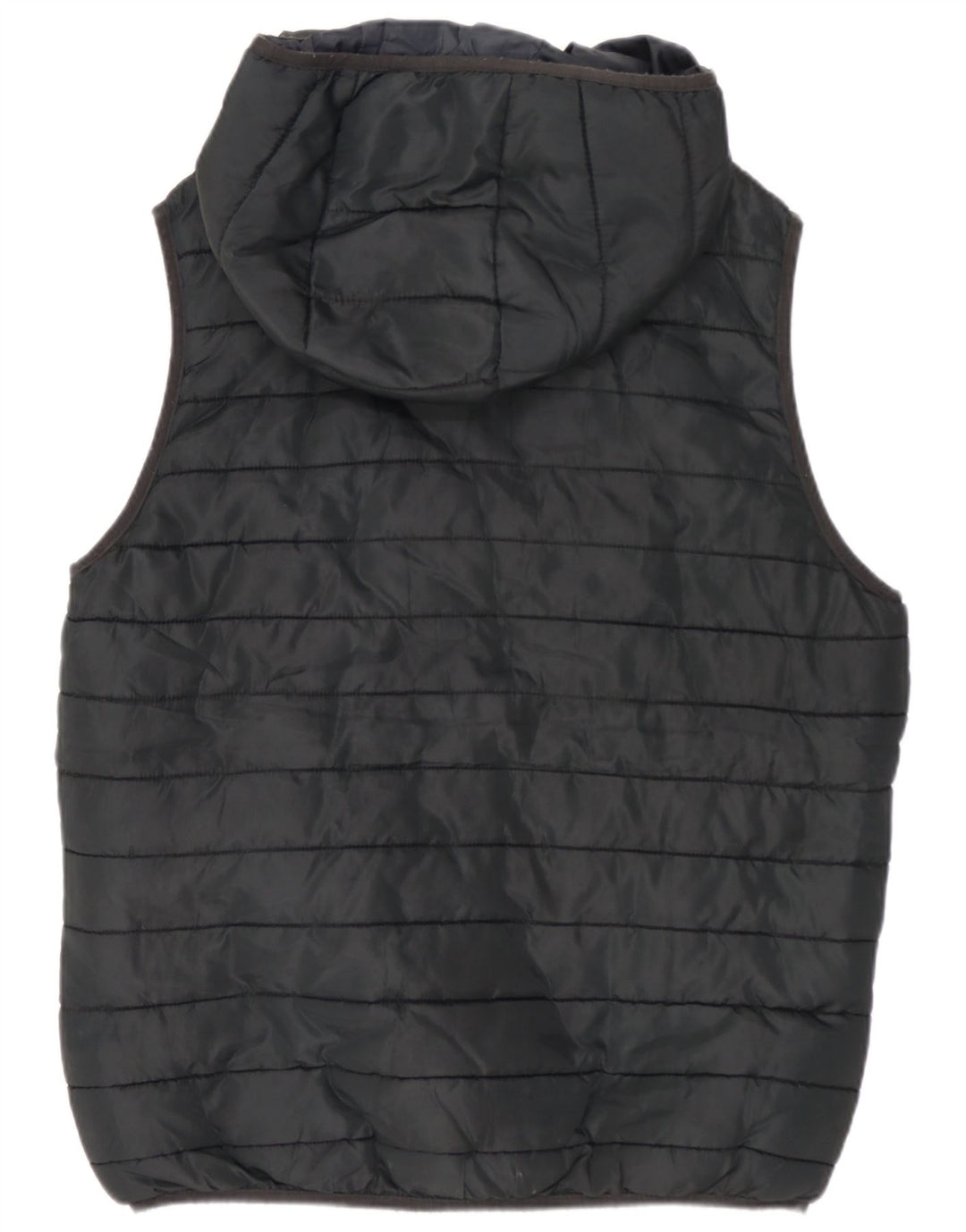 Jack & Jones Herre hætte polstret Gilet UK 36 Lille sort polyester