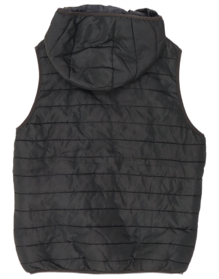 Jack & Jones Herre hætte polstret Gilet UK 36 Lille sort polyester
