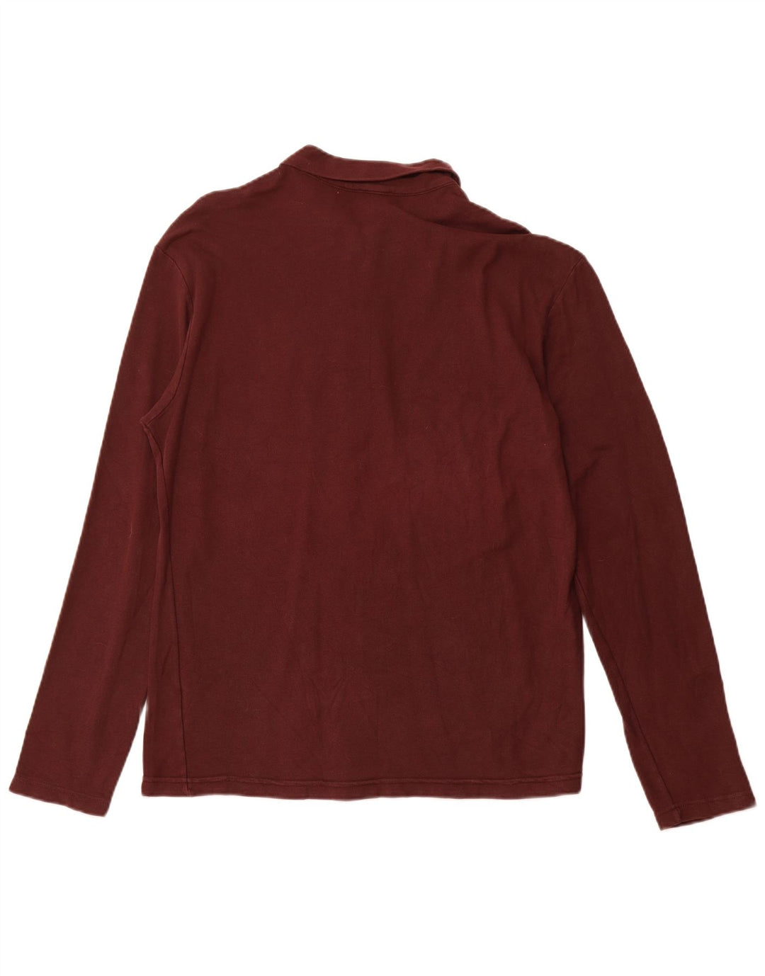 Fila Langærmet Polo Shirt til mænd Medium Burgundy