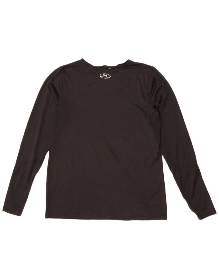 Under Armour Herre Grafisk Top Langærmet Medium Sort Polyester