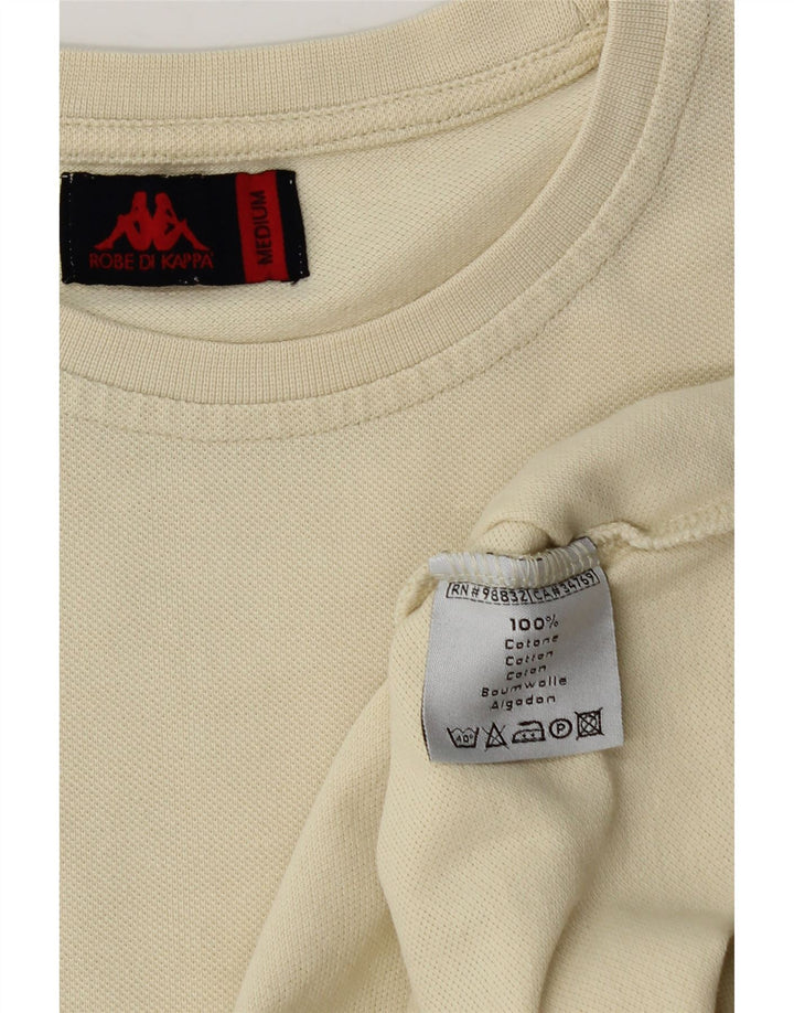 Kappa Herre T-Shirt Top Medium Beige Bomuld