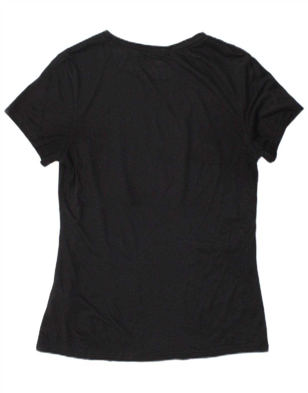 Nike Dame Katte Volleyball Grafisk T-Shirt Top UK 12 Medium Sort