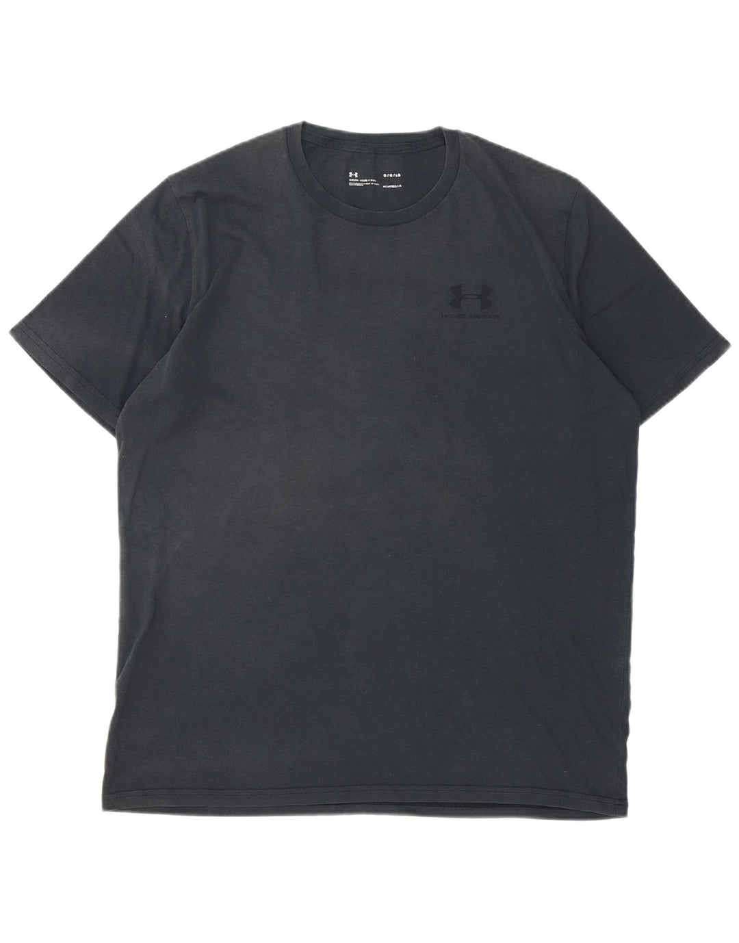 UNDER ARMOUR Herre Heat Gear T-Shirt Top Stor Grå