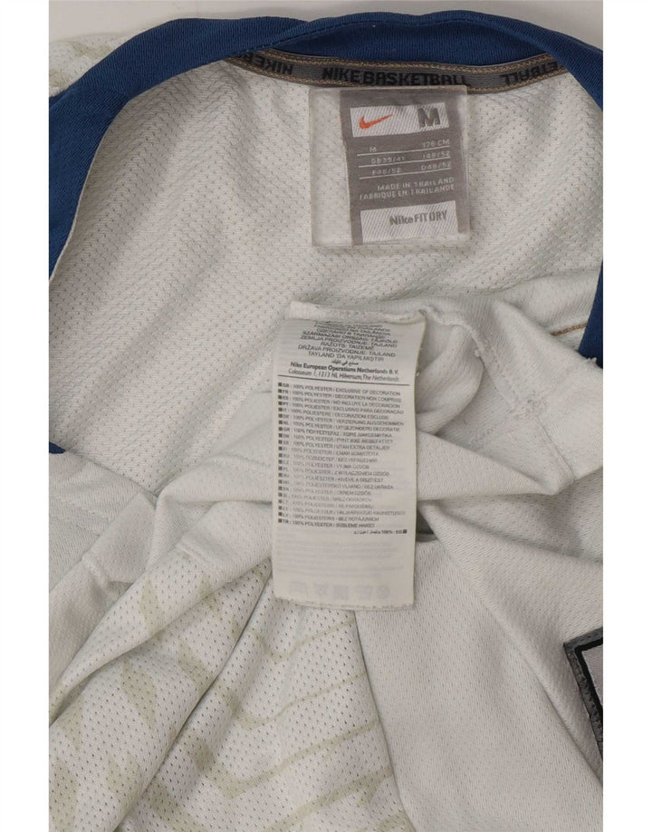 Nike Herrevest Top Medium White Colourblock Polyester