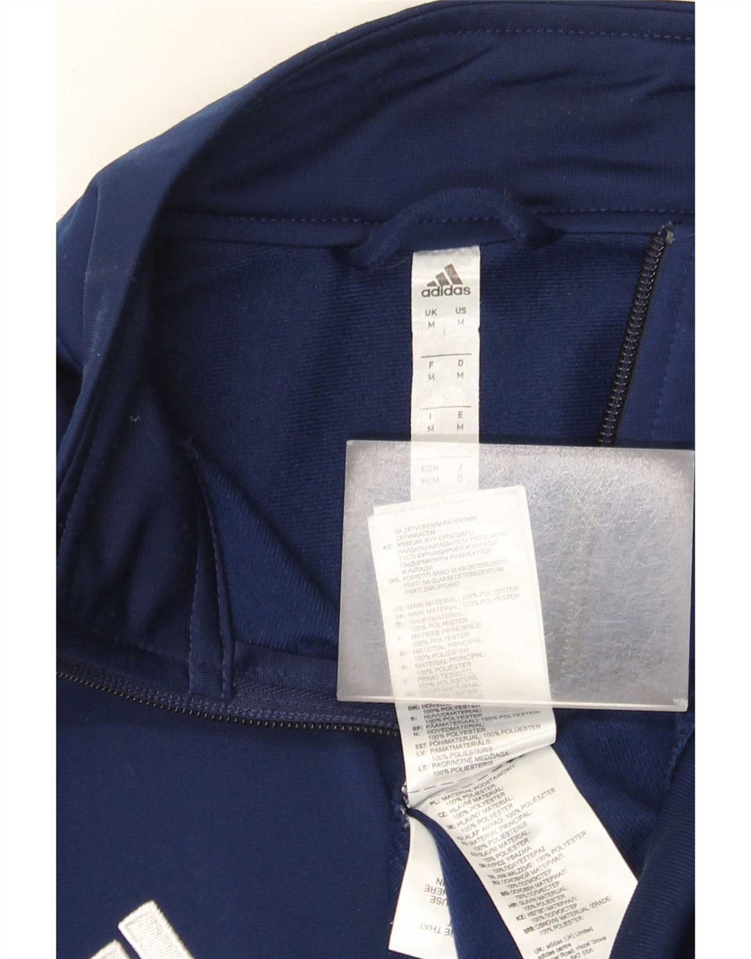 Adidas Træningsdragt til mænd Topjakke Medium Marineblå Polyester