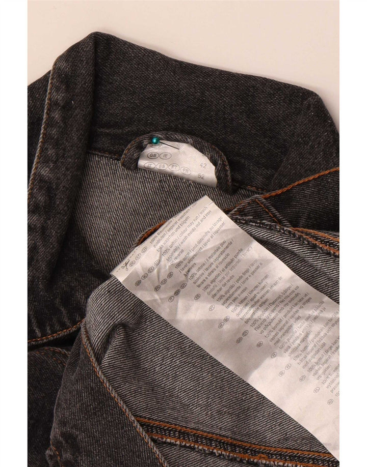 Vintage denimjakke til mænd UK 42 XL Grå bomuld