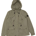 KHUJO Utility-jakke med hætte til kvinder UK 14 Medium Green Polyester