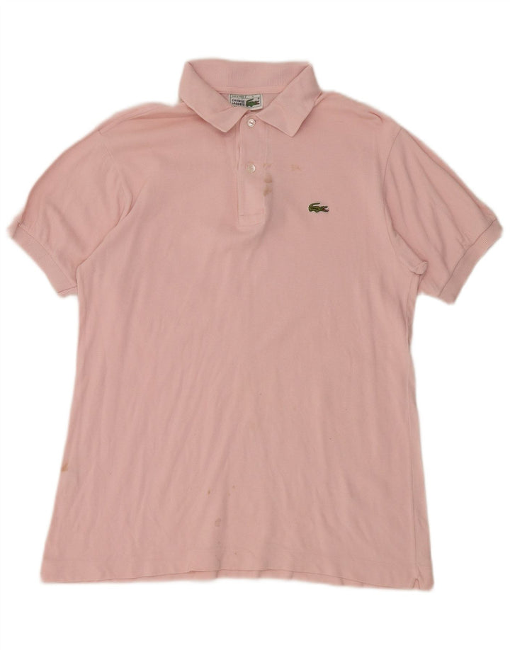 Lacoste herre poloshirt størrelse 4 Medium Pink bomuld