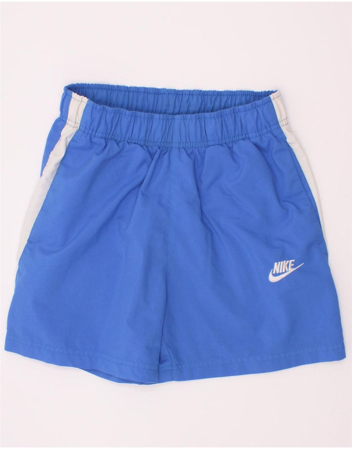 Nike Boys Sports Shorts 12-13 år Large Blue Colourblock