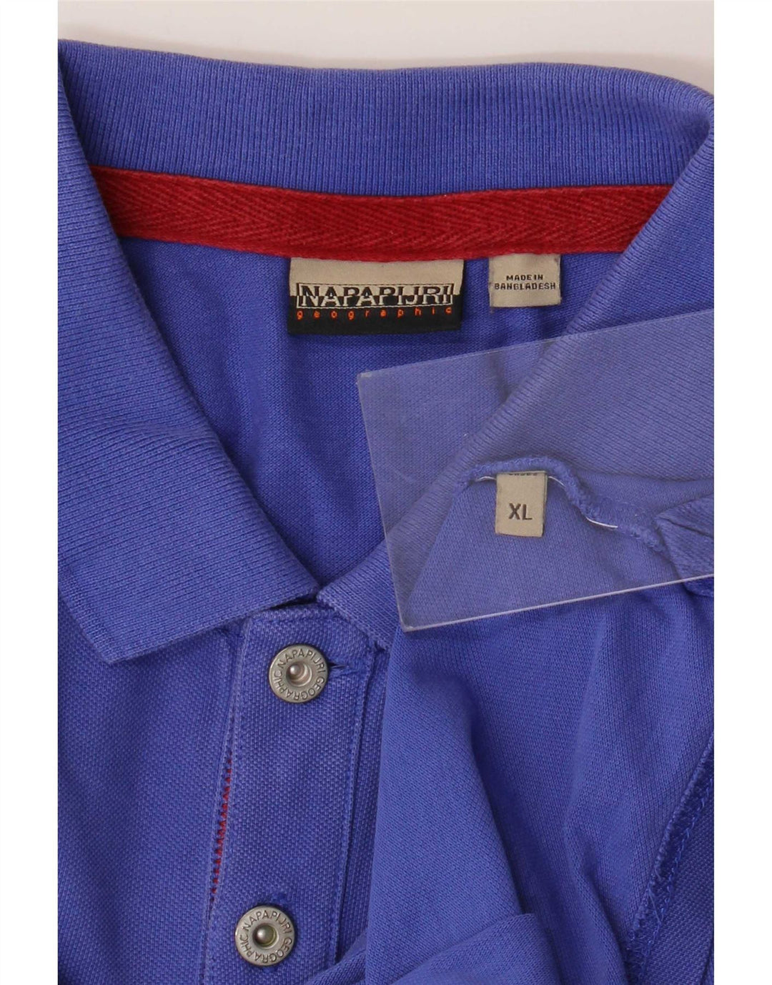 Napapijri Herre Geographic Polo Shirt XL Blå