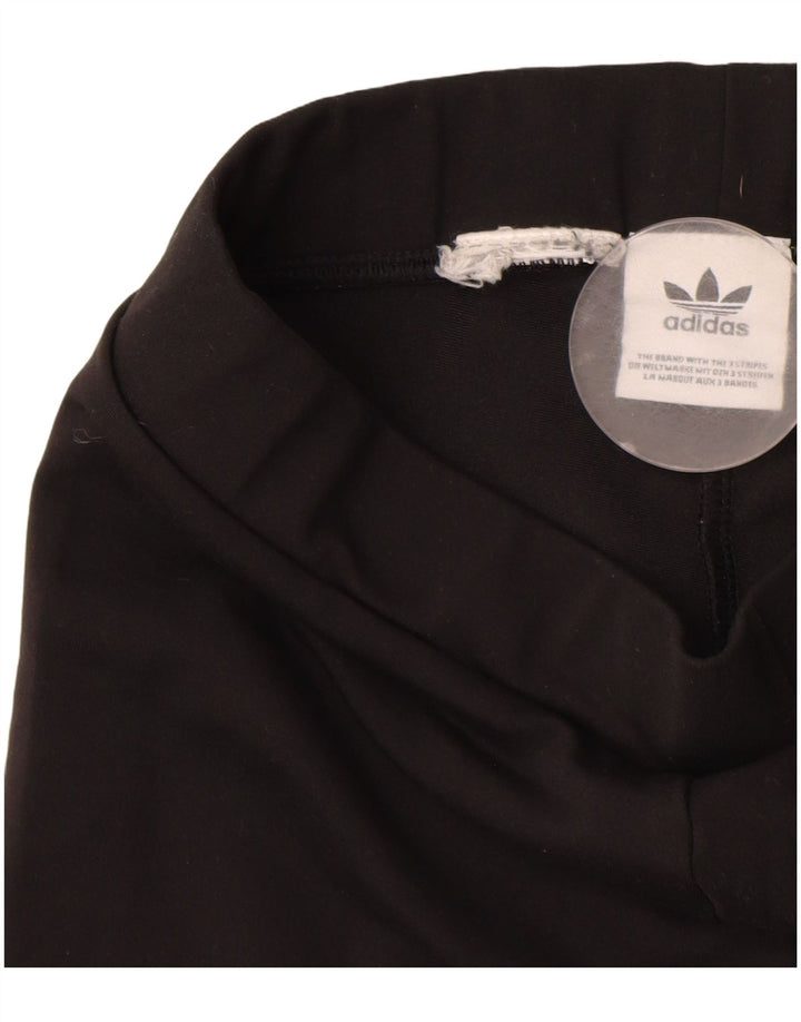 Adidas Graphic Leggings til kvinder UK 8 Small Black
