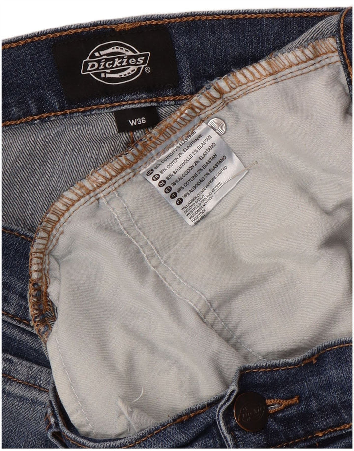 Dickies Herre Denim Shorts W36 Stor Blå Bomuld