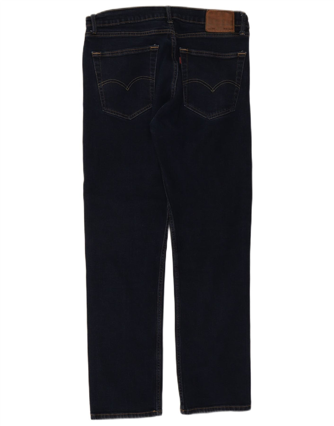 Levi's herre 505 lige jeans W36 L32 marineblå bomuld