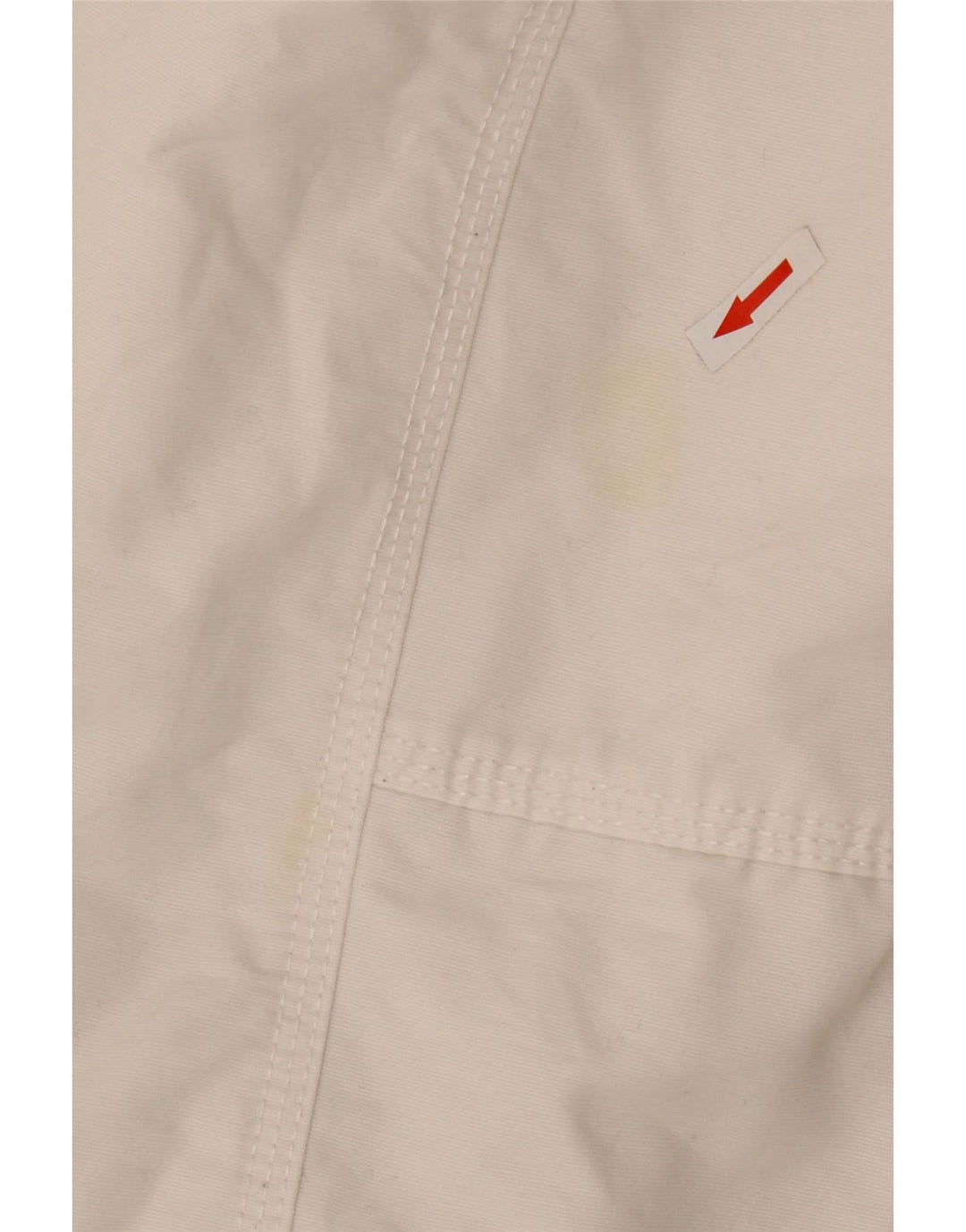 Camp David Herre Grafisk Bomber Jacket UK 46 3XL Hvid Bomuld