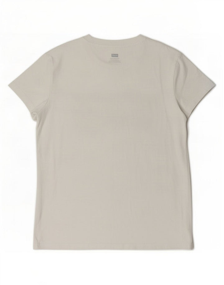 Levi's Dame Grafisk T-Shirt Top UK 10 Small White