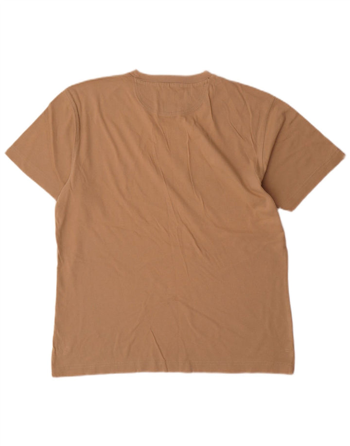 CHAMPION Herre T-Shirt Top Medium Beige Bomuld