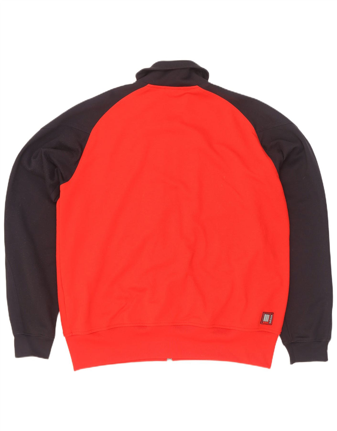 Adidas Grafisk træningsdragt jakke til mænd 2XL Rød Colourblock Bomuld