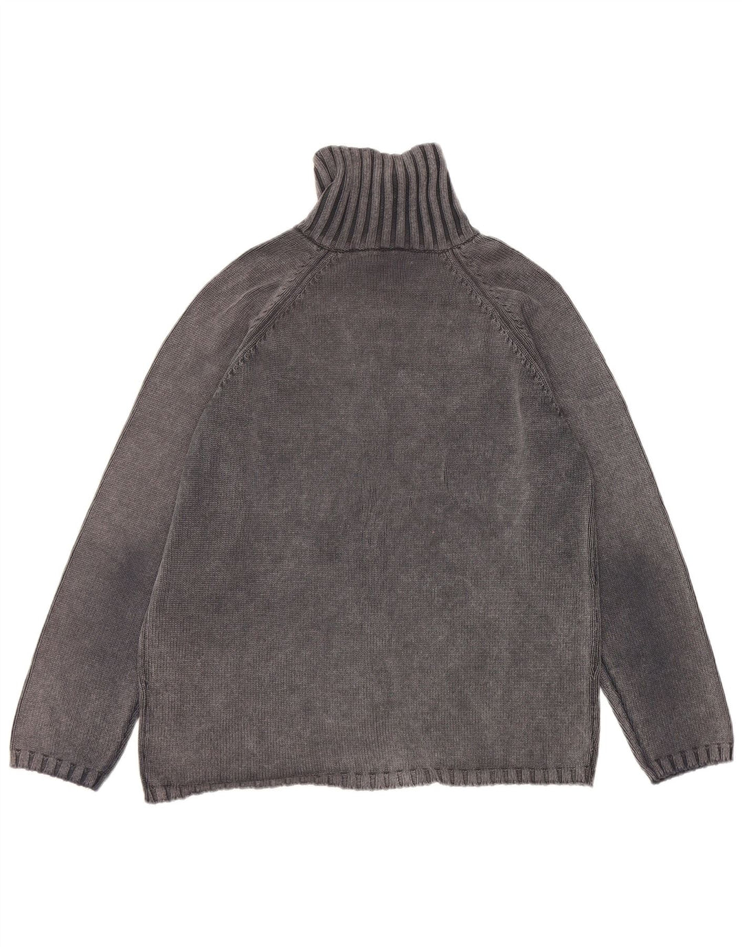 Zara Herre Cardigan Sweater Stor Grå Bomuld