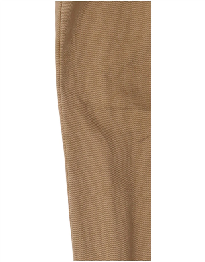 J. CREW Straight Chino-bukser til mænd W31 L34 Beige Bomuld