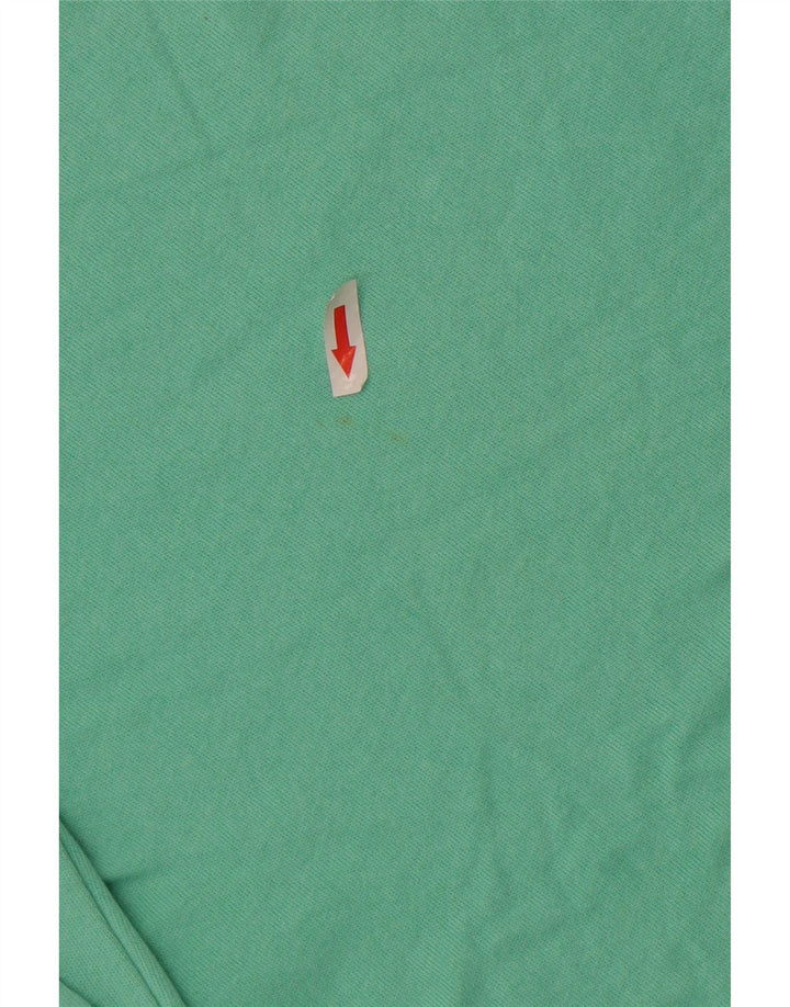 Crew Clothing Dame Oversized Top Langærmet UK 8 Lille Grøn Bomuld