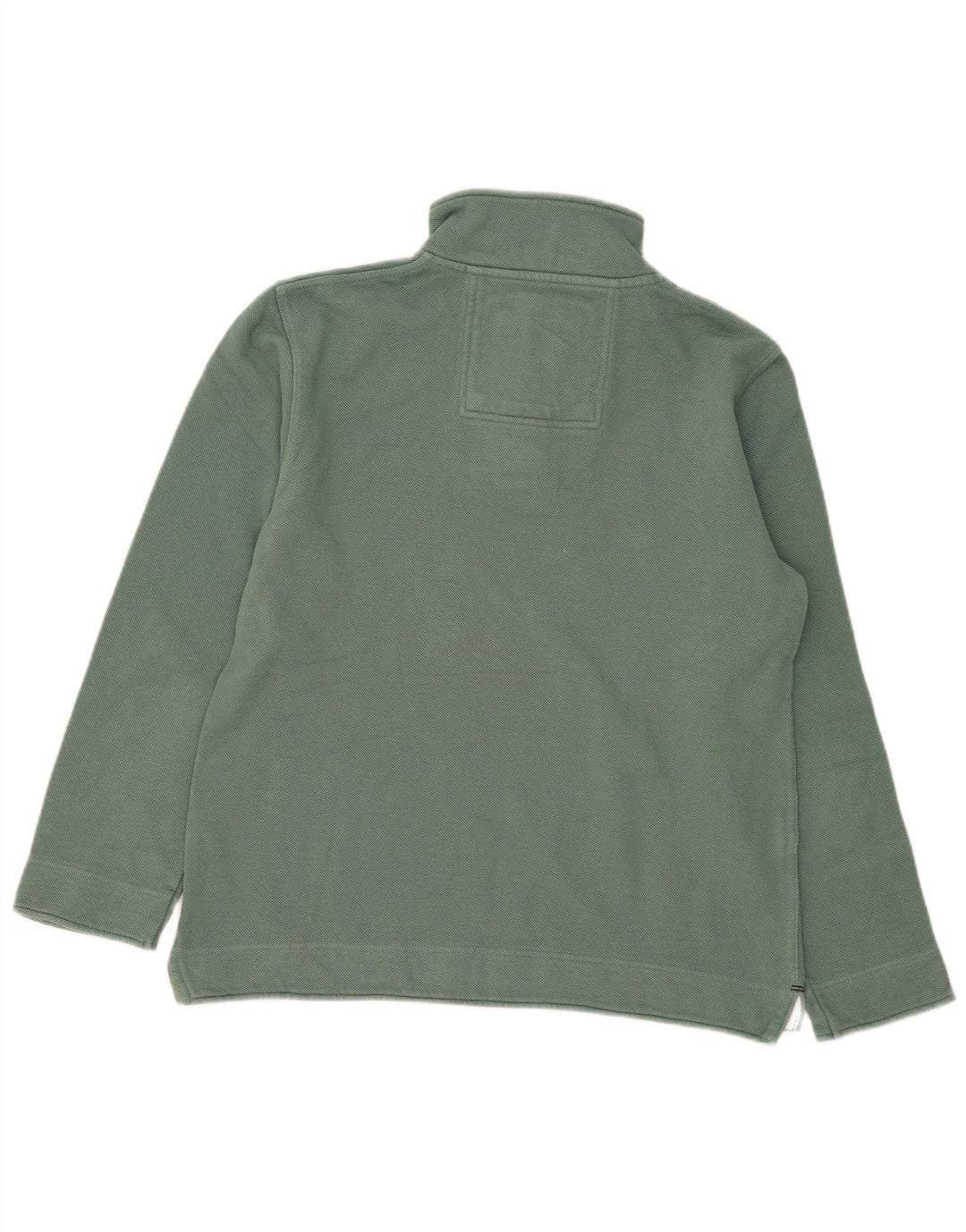 Crew Clothing Herre 1/4 Zip Regular Fit Sweatshirt Jumper Medium Grøn