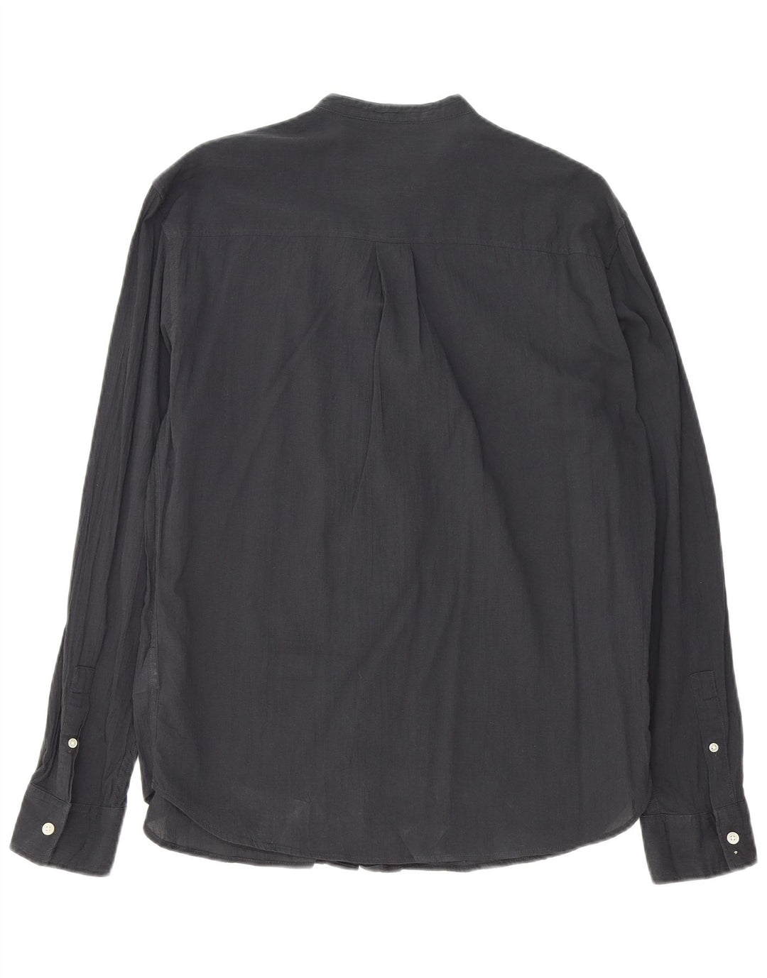ZARA Mens Shirt Large Black Cotton