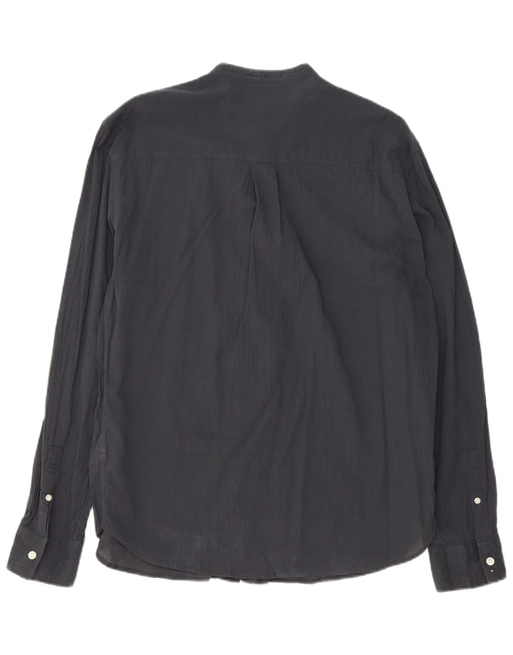 ZARA Mens Shirt Large Black Cotton