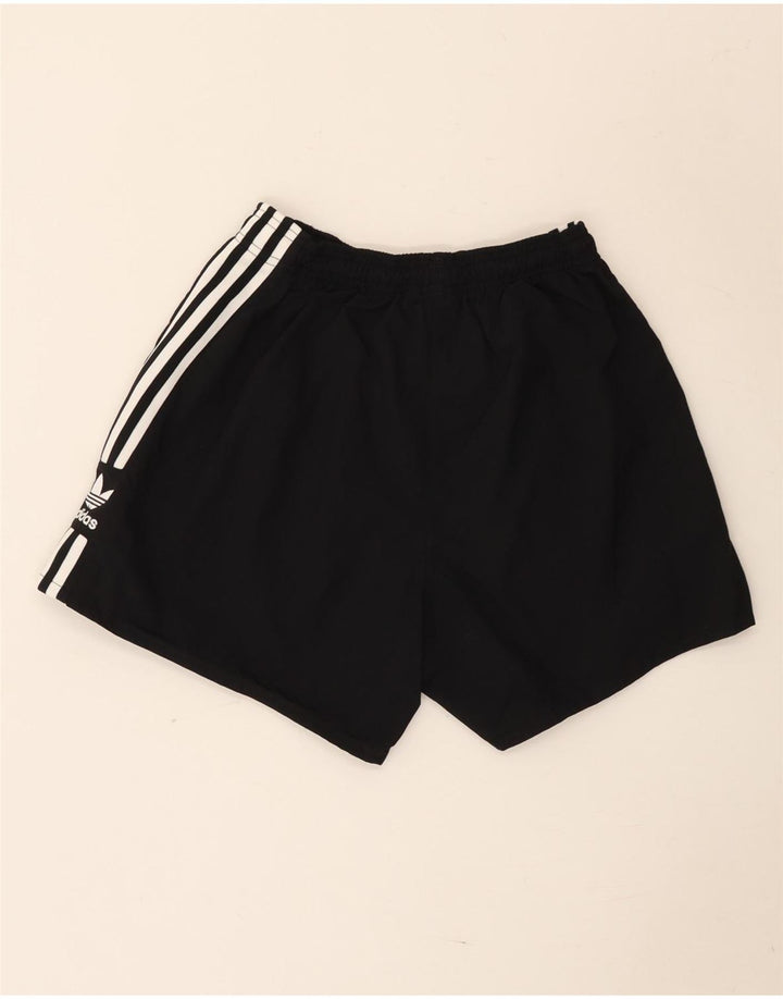 Adidas sportsshorts til kvinder UK 10 Small Black Nylon