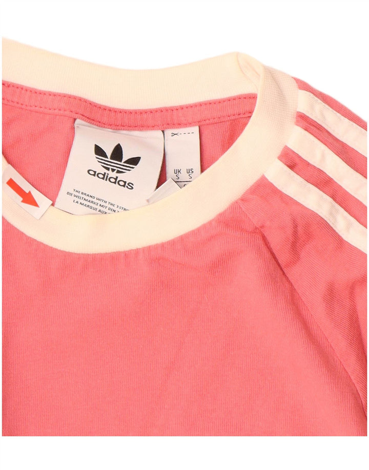 Adidas Herre Top Langærmet Lille Pink Bomuld