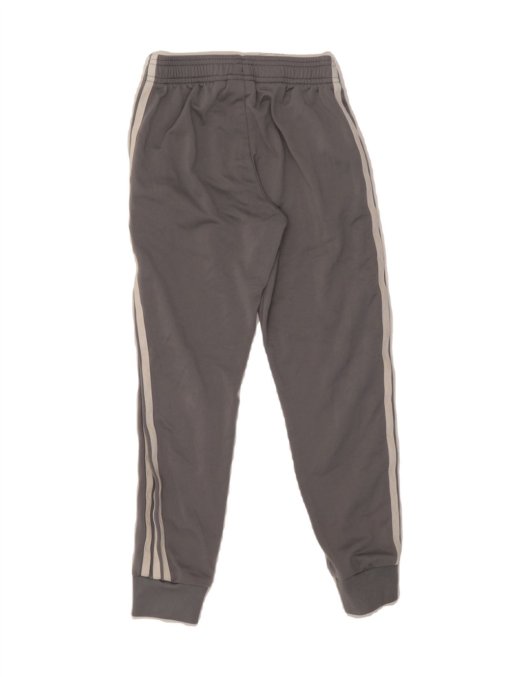 ADIDAS Boys Tracksuit Trousers Joggers 7-8 Years  Grey Polyester Vintage Adidas and Second-Hand Adidas from Messina Hembry 