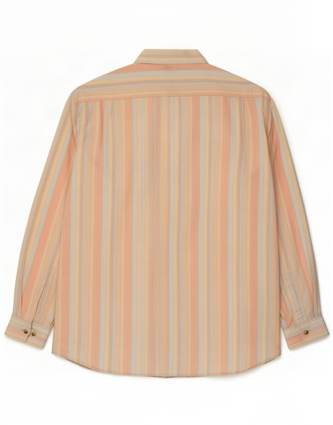 Marlboro Classics herreskjorte XL orange stribet bomuld