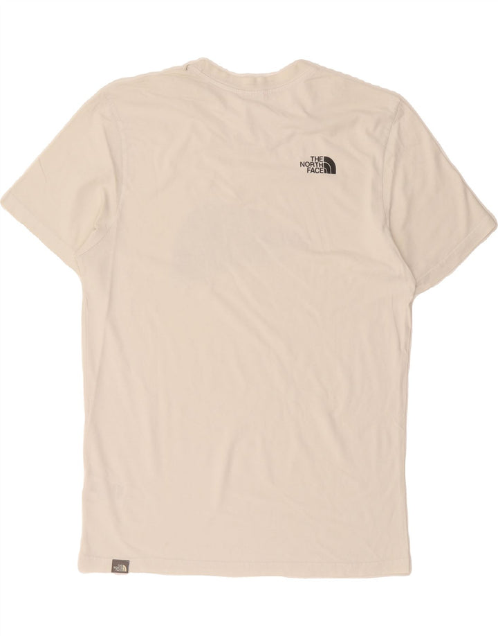 THE NORTH FACE Mens Graphic T-Shirt Top Medium White Cotton Vintage The North Face and Second-Hand The North Face from Messina Hembry 