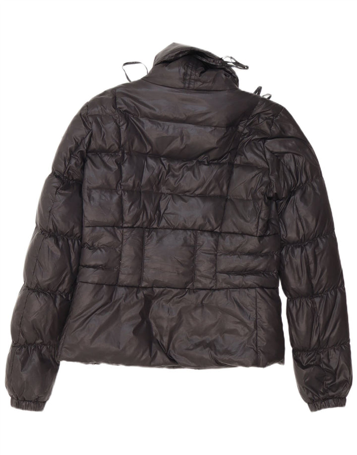 Guess Polstret jakke til kvinder UK 16 Stor sort polyester