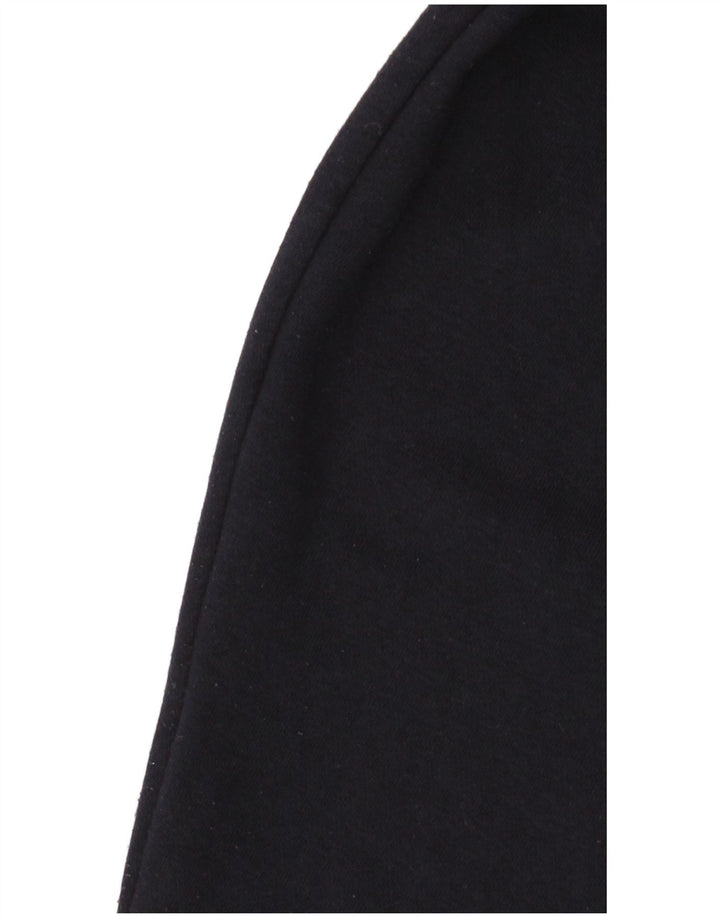 Champion Herre Elite Grafisk Sweatshirt Jumper Medium Sort Bomuld