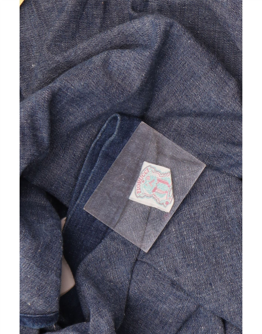 Fiorucci Dame Wrap Denim Nederdel W22 2XS Blue Colourblock