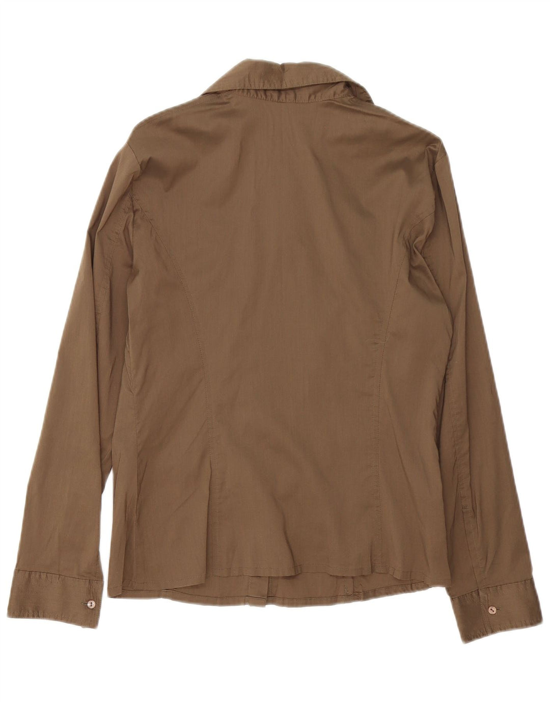 Trussardi Jeans Dameskjorte Stor brun bomuld