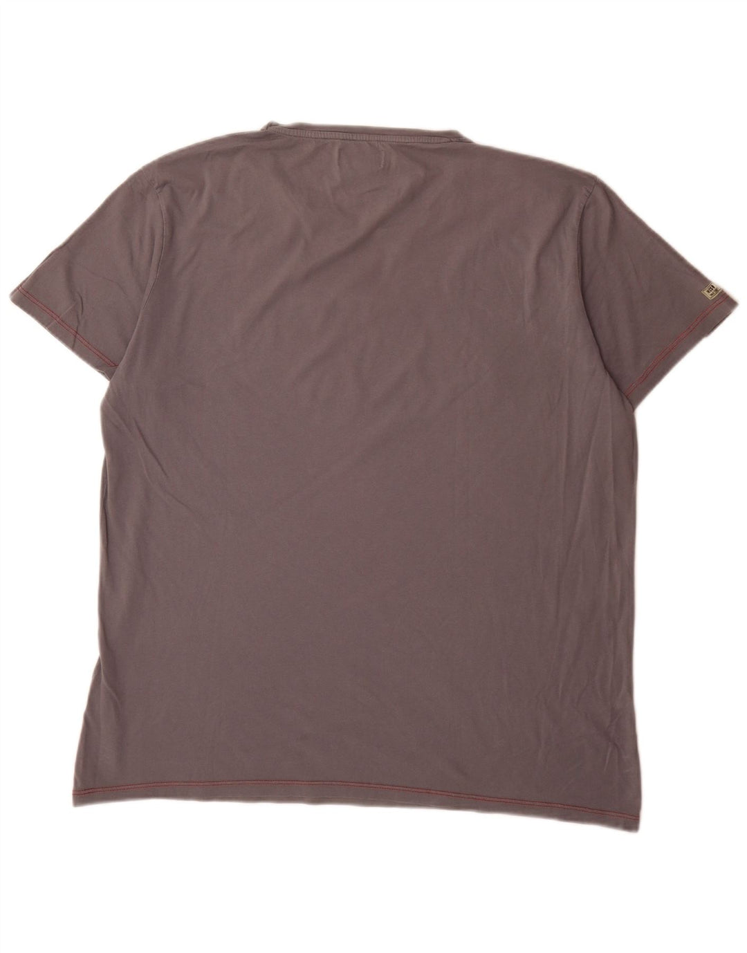 Marlboro Classics Herre Grafisk T-Shirt Top 2XL Grå Bomuld