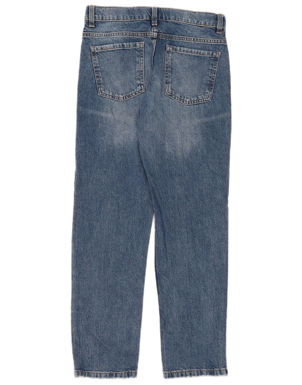 Zara Girls Straight Jeans 13-14 År B28 L27 Blå