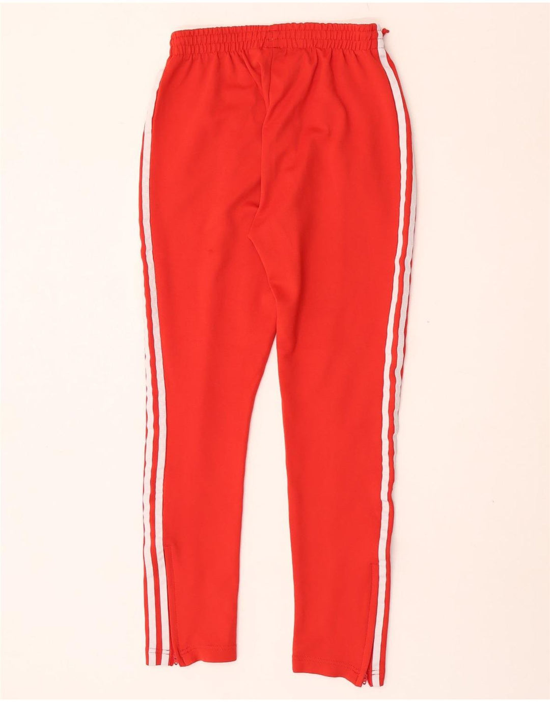 Adidas Dame træningsdragt Bukser UK 8 Small Red Bomuld