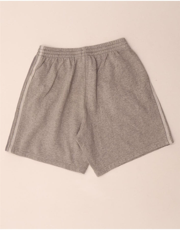 Adidas Sportshorts til mænd, mellemgrå flækket bomuld