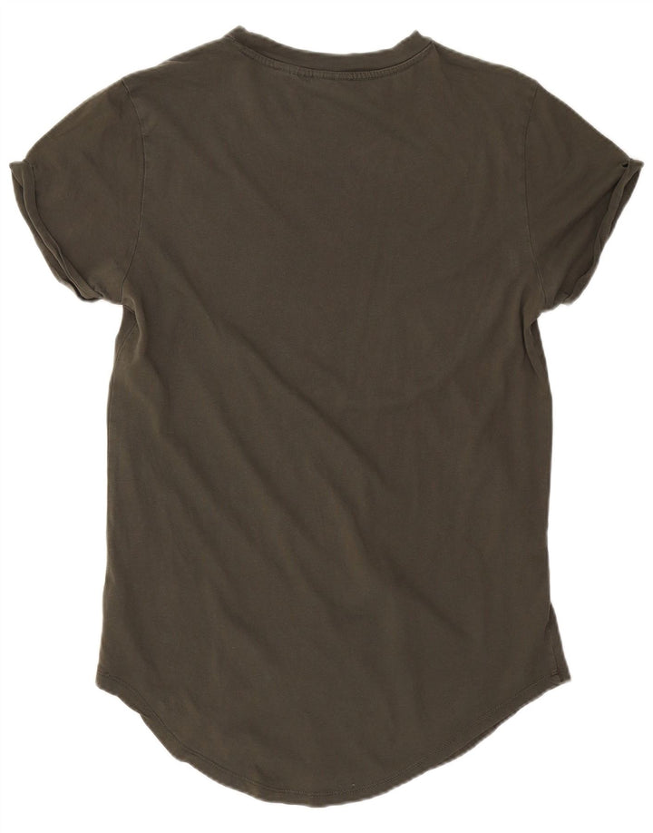 G-Star Herre Lash T-Shirt Top Lille Khaki Bomuld