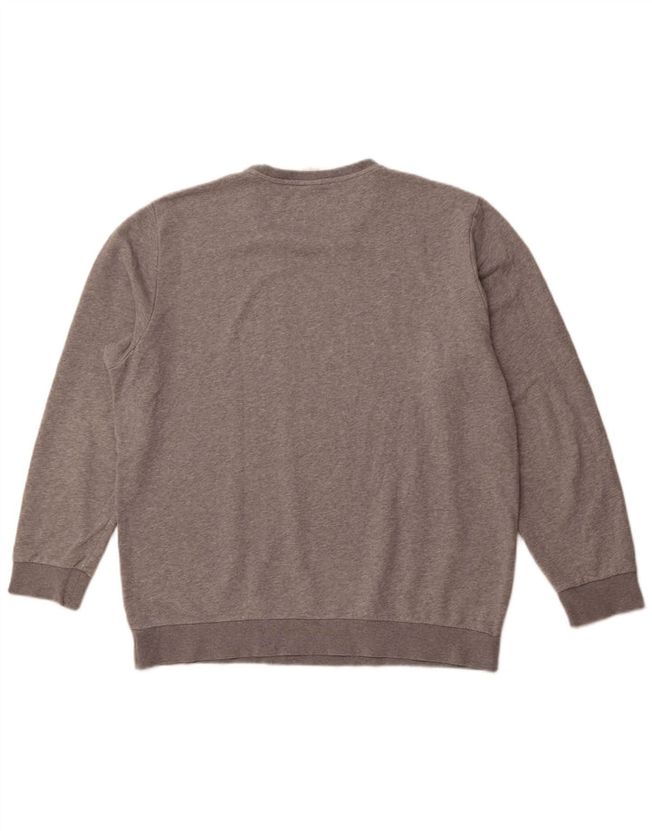 LE COQ SPORTIF Grafisk sweatshirt til mænd 2XL Grå bomuld