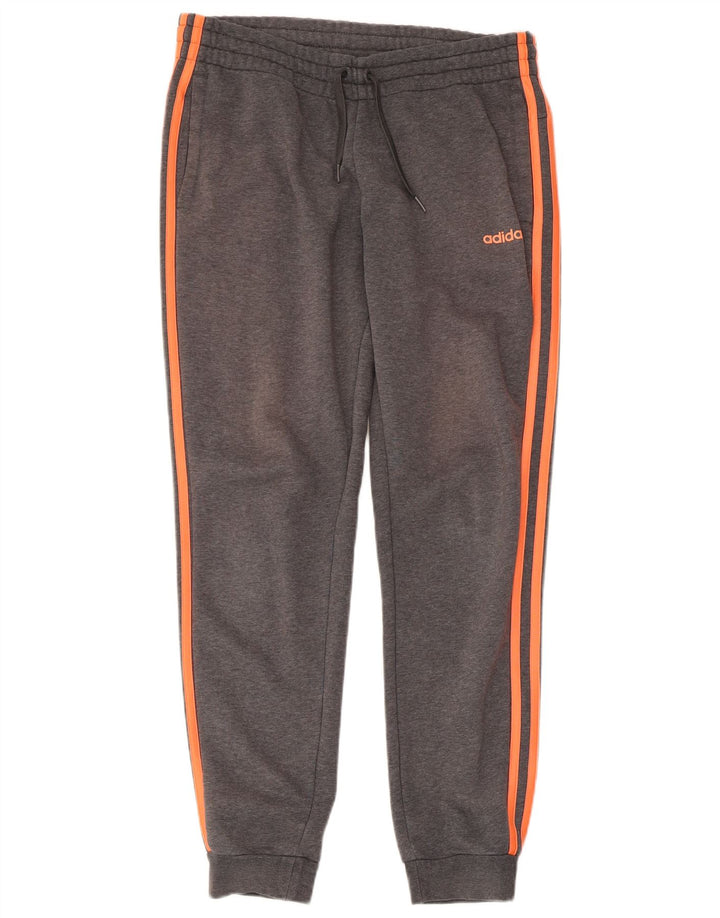 Adidas Dame træningsdragt Bukser Joggers UK 14 Medium Grey Bomuld