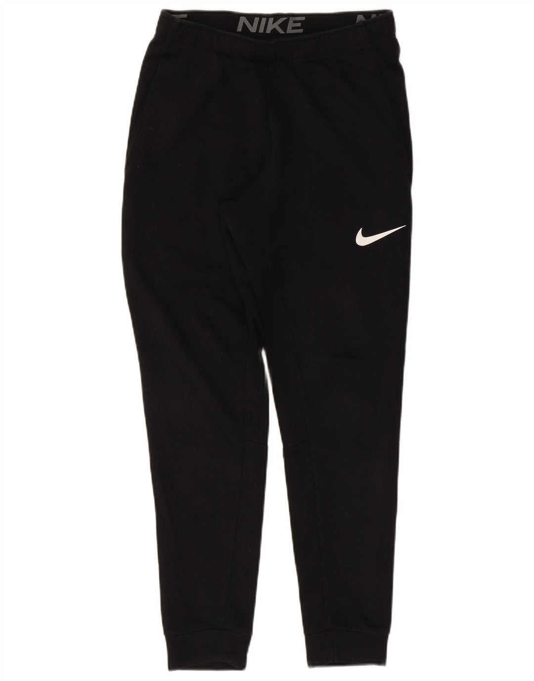 NIKE Herre Dri Fit træningsdragt Bukser Joggers Lille sort bomuld
