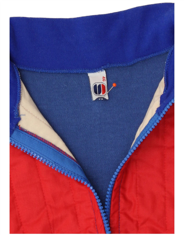 Sportful Herre træningsdragt Top jakke IT 46 Small Blue Colourblock Bomuld