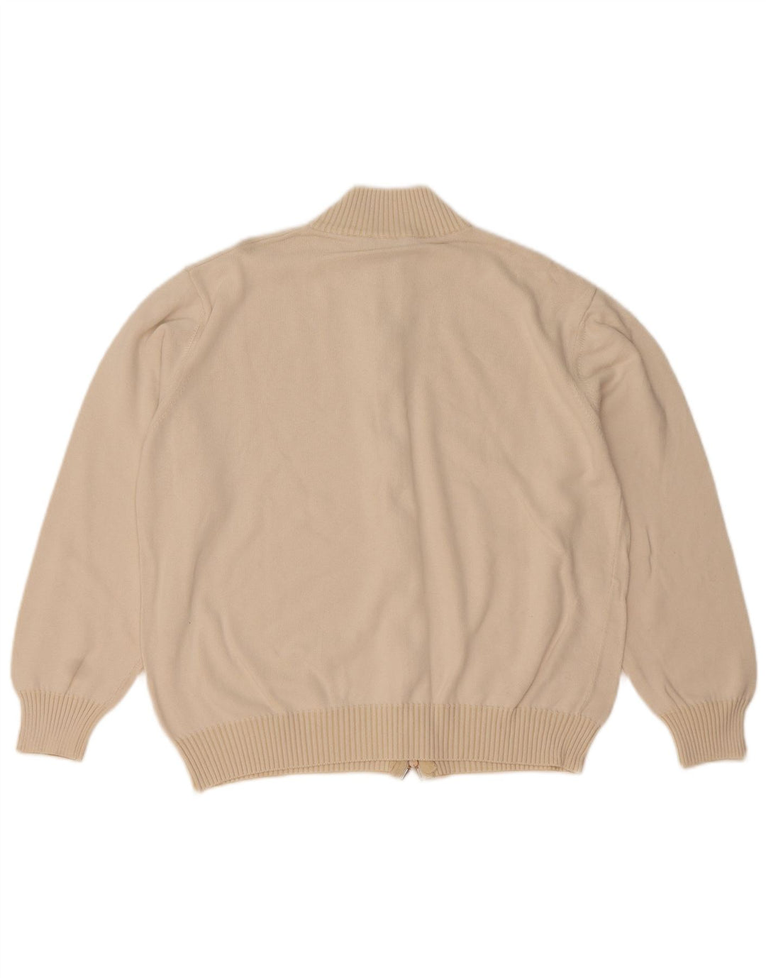 Brooksfield Herre grafisk cardigan sweater IT 50 Medium Beige