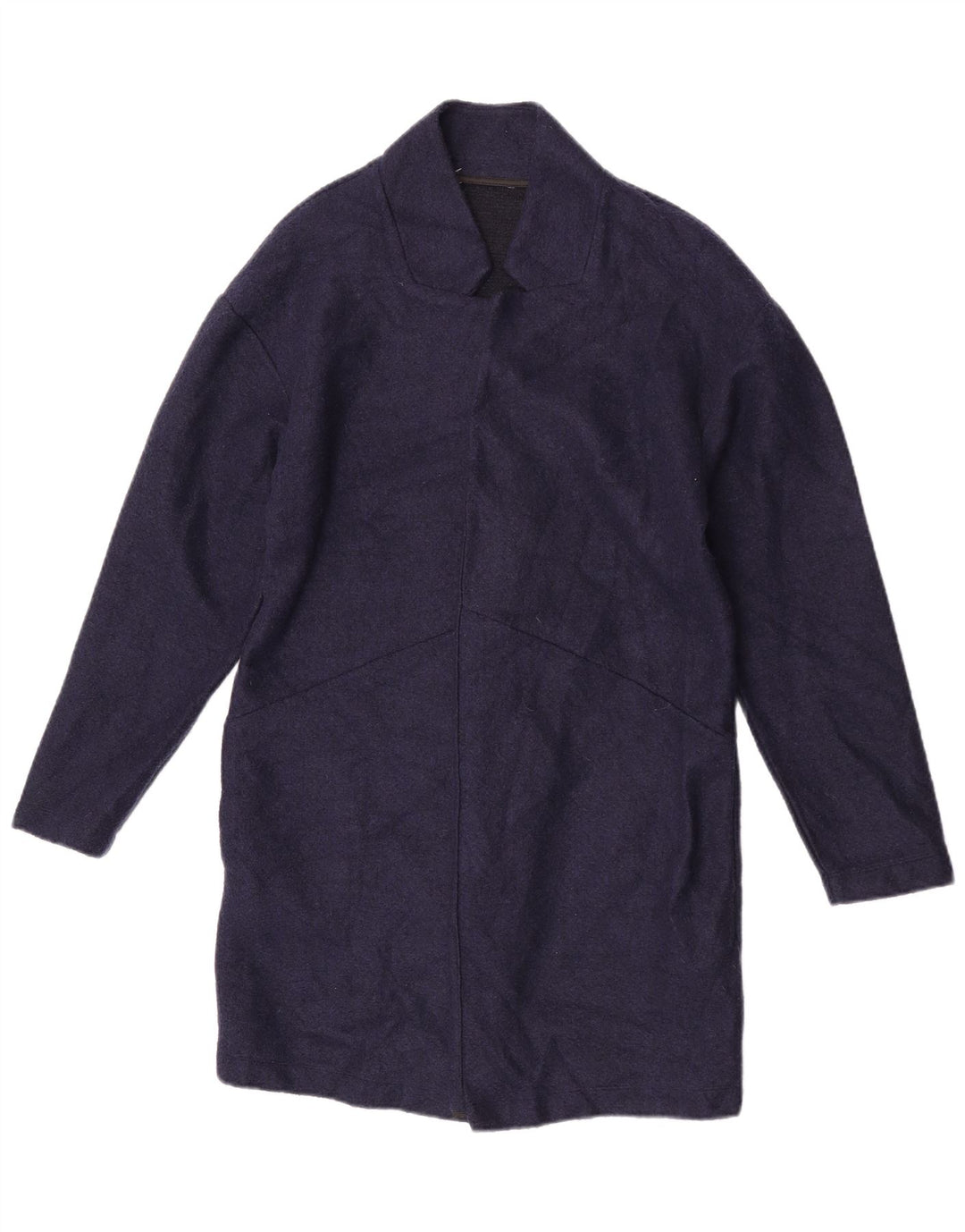Marks & Spencer Dame Longline Cardigan Sweater UK 10 Small Navy Blue